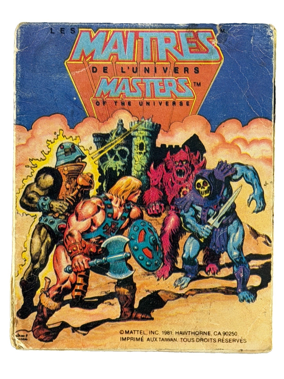 He-Man And The Power Sword Minicomics Masters Of The Universe 1981 Mattel