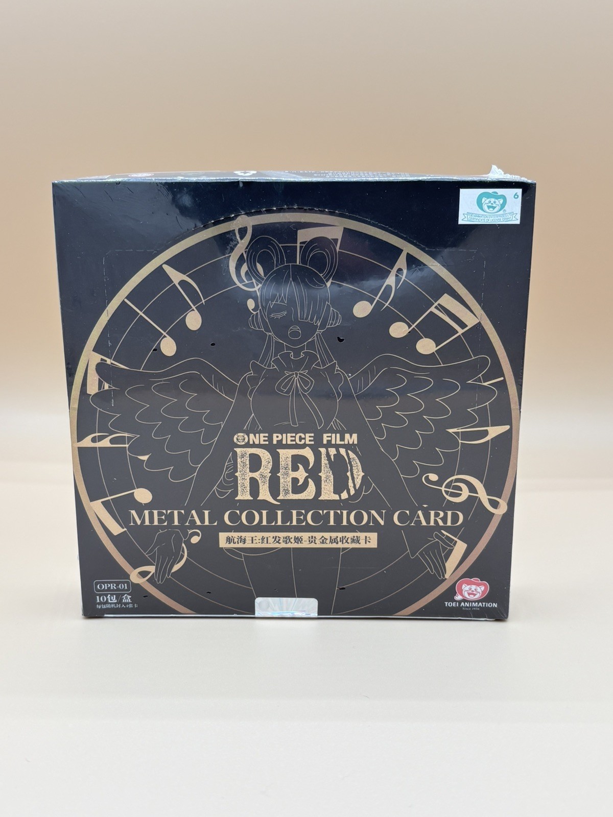 NEW One Piece Film Red Metal Collection Card Sealed Box TOEI ANIMATION & JuneYao