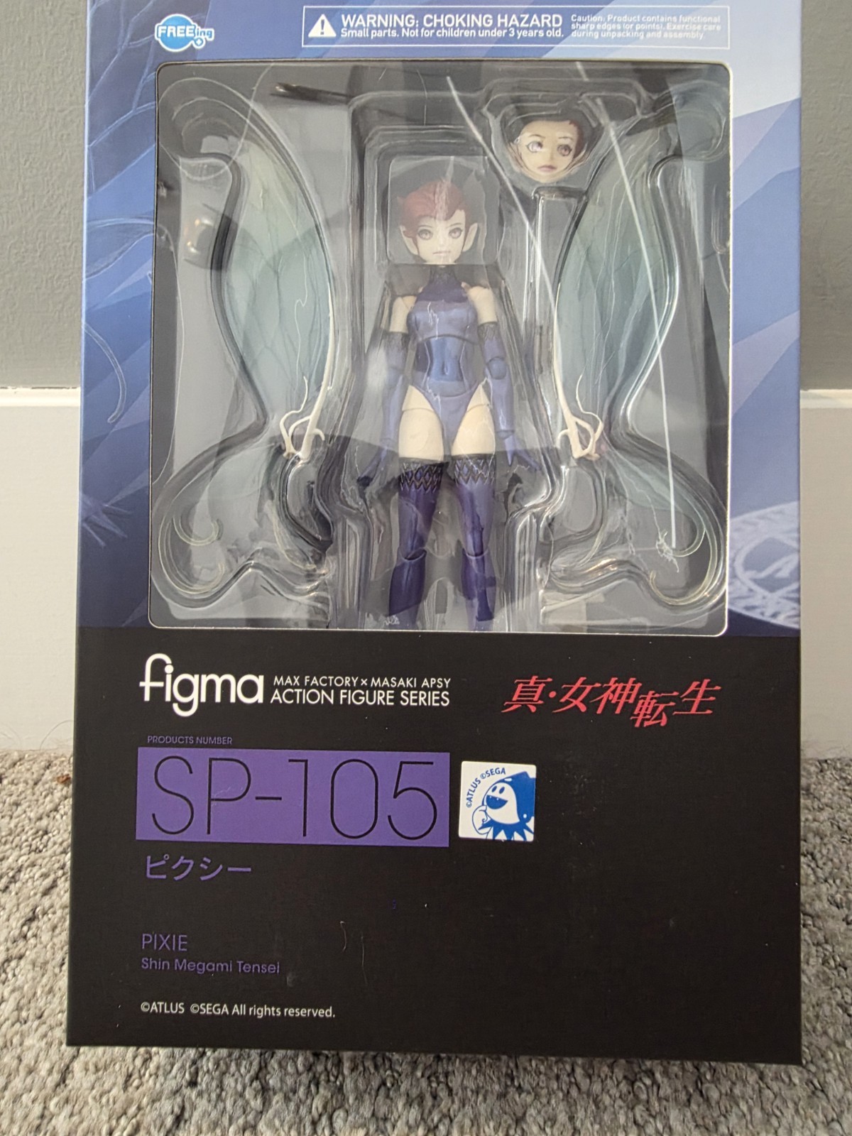 Shin Megami Tensei Pixie figma SP-105 Figure Freeing USA Sega 105