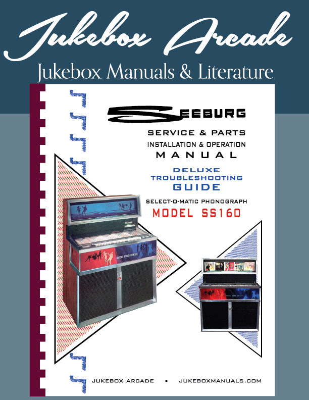 NEW Seeburg Model SS160 Manual  Most complete on Market 323 Pages None Better
