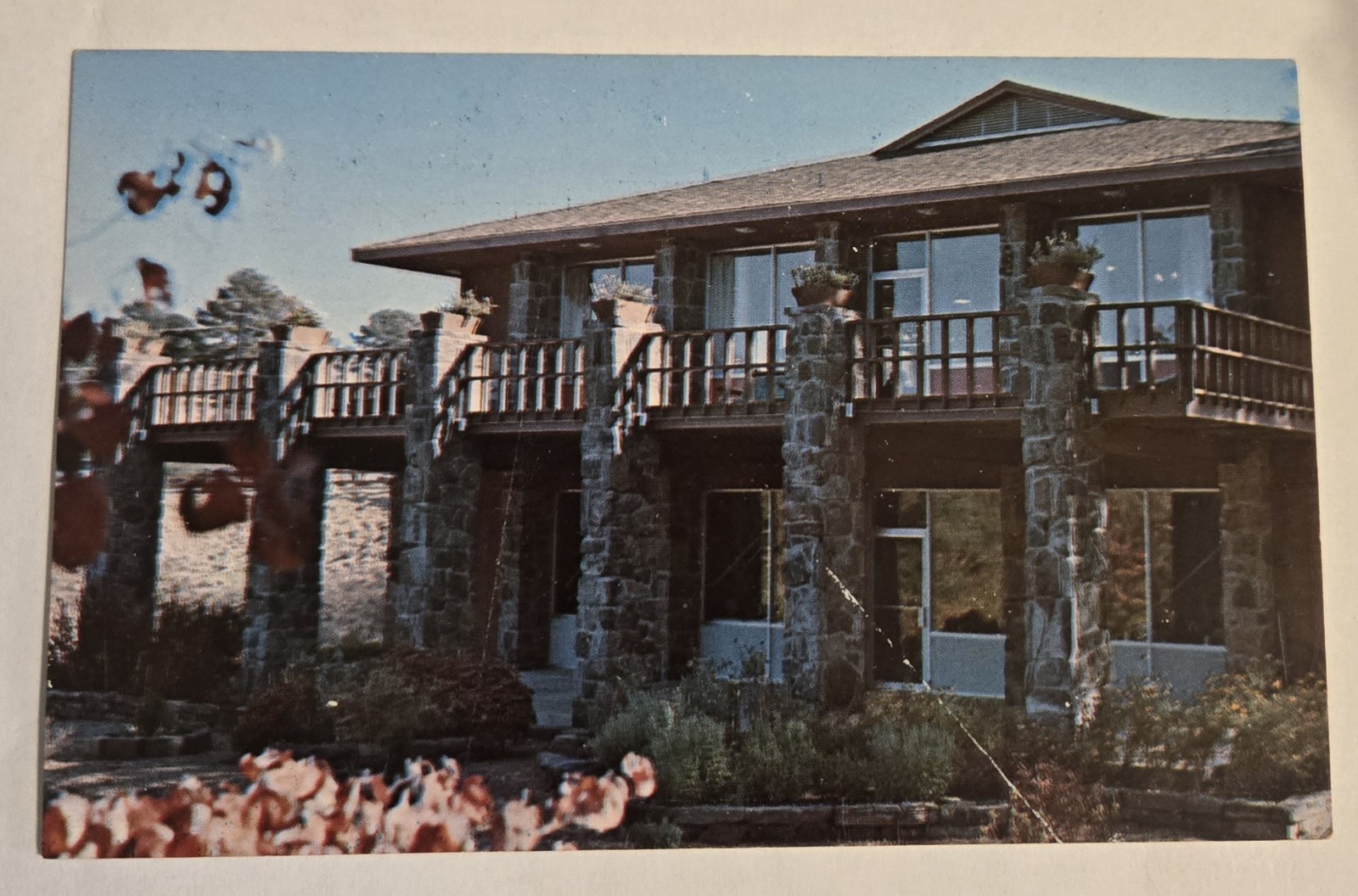 Vintage Unused Postcard AS IS OZARK GARDENS RESTAURANT, U.S. 62, Arkansas AR F1