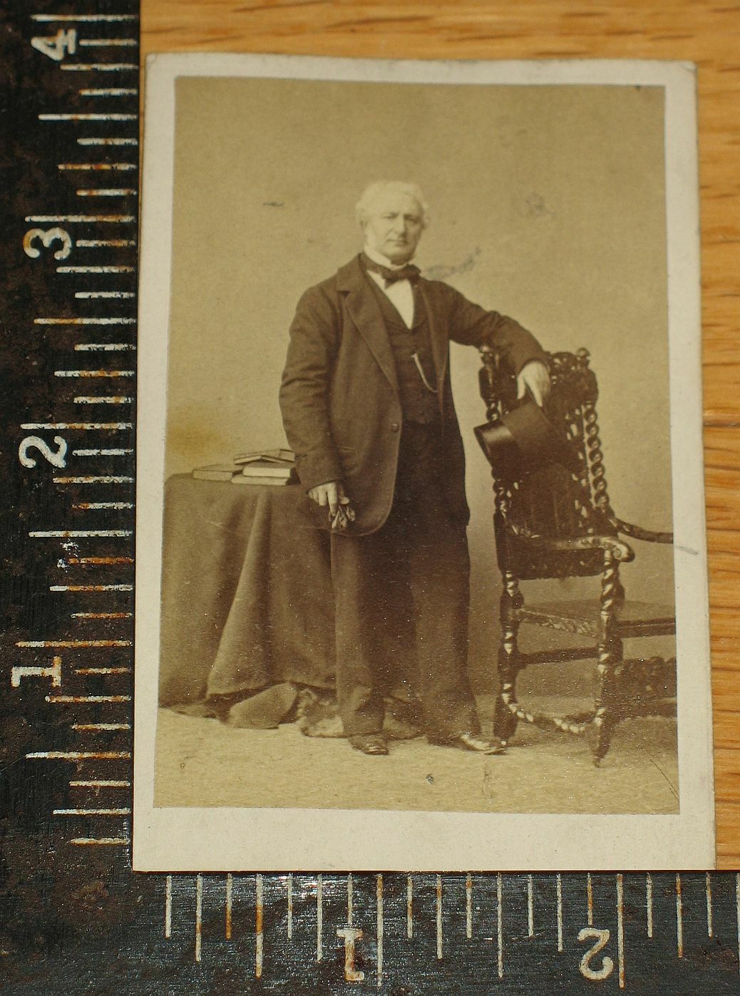 CDV Sculptor Baron Carlo Marochetti