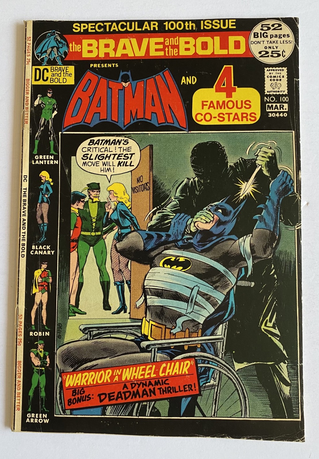 The Brave and the Bold #100 (DC Comics February-March 1972).  Lower grade.