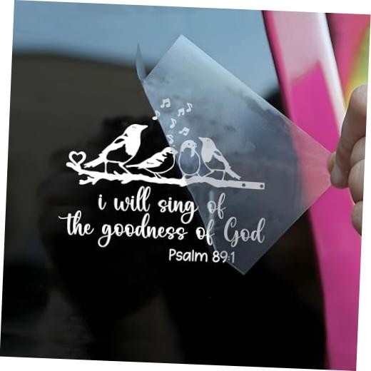 I Will Sing of The Goodness of God Car 6 inches I Will Sing of the Goodness