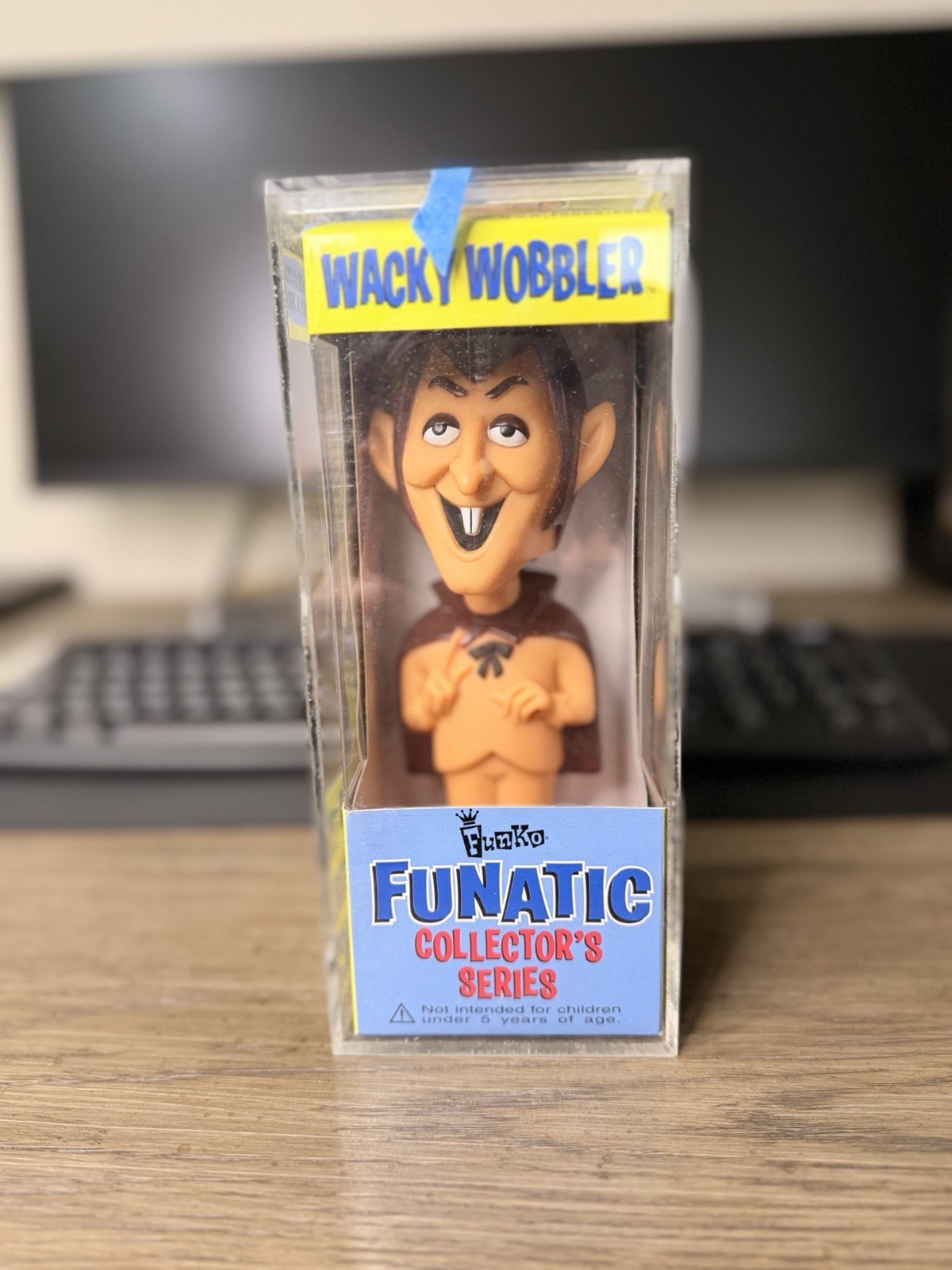 Funko Wacky Wobbler Count Chocula 2005 Vintage w/ Acrylic Case RARE 🔥