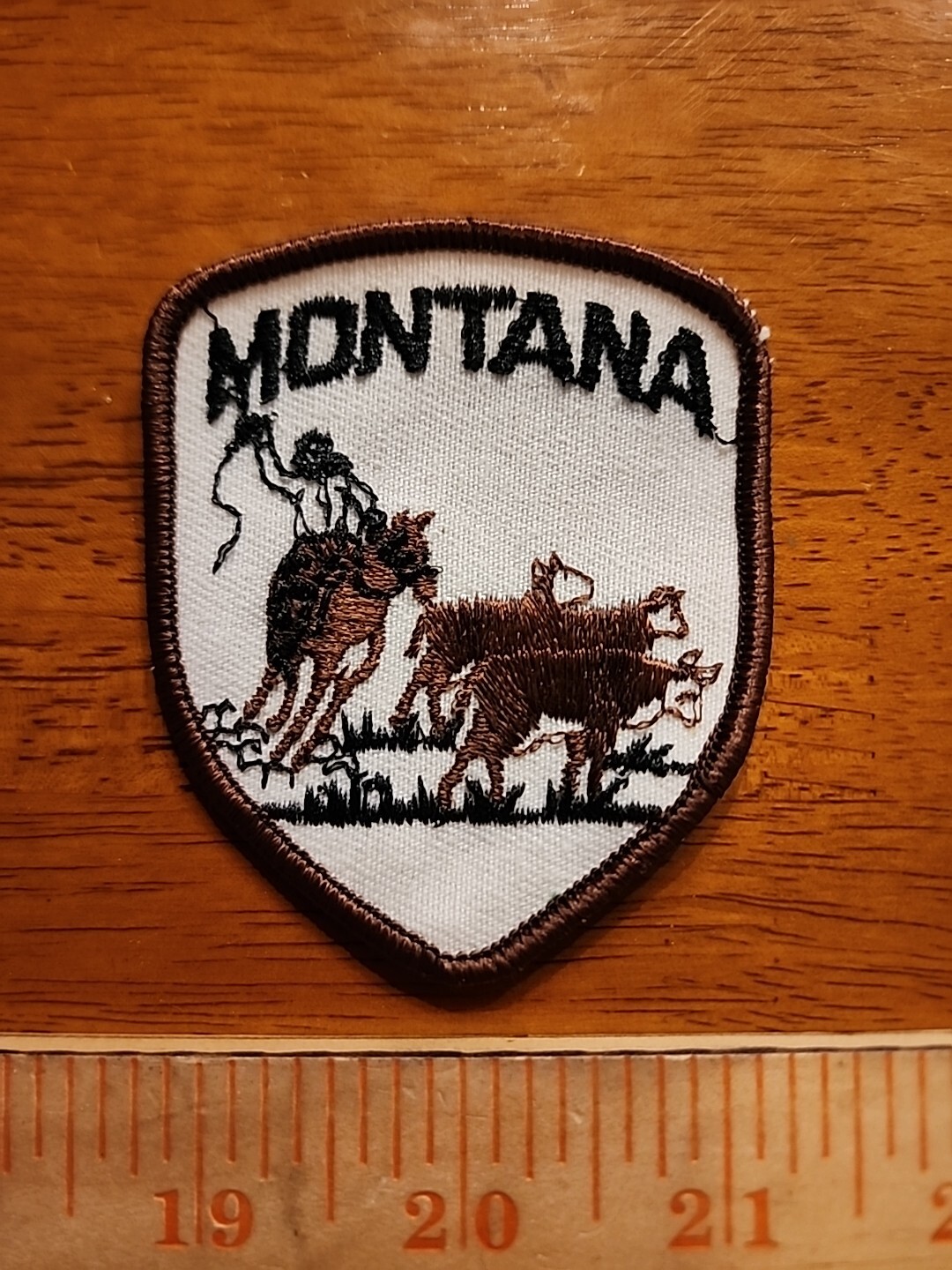 Vintage State of Montana Patch  V2