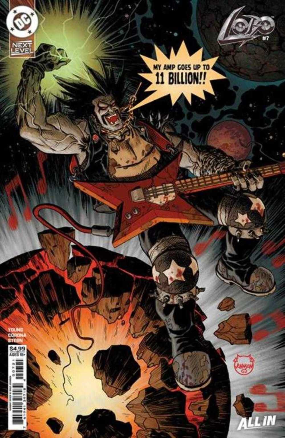 Lobo #7 Cover B Dave Johnson Card Stock Variant
