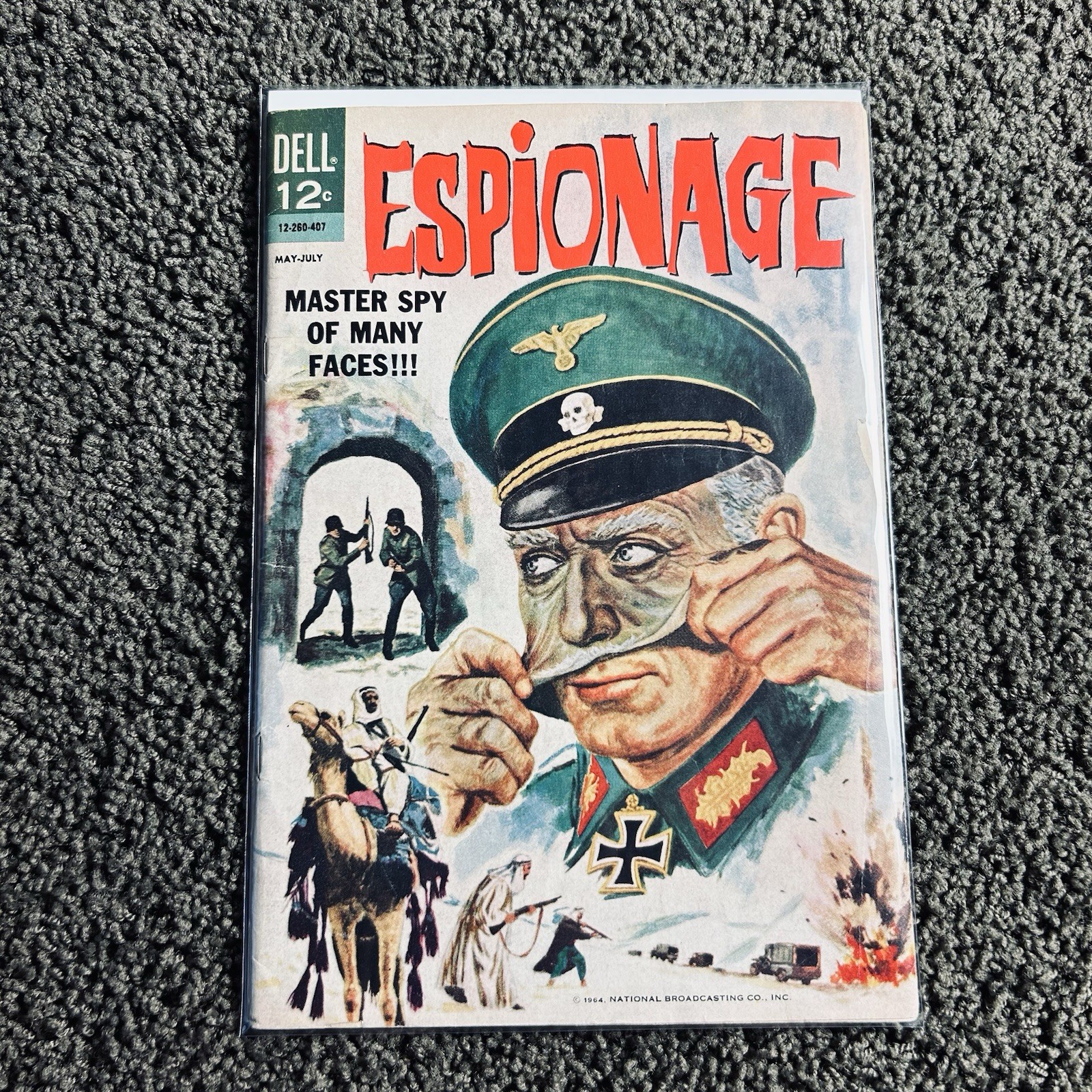Espionage #1 Silver Age Vintage Dell Comic 1964