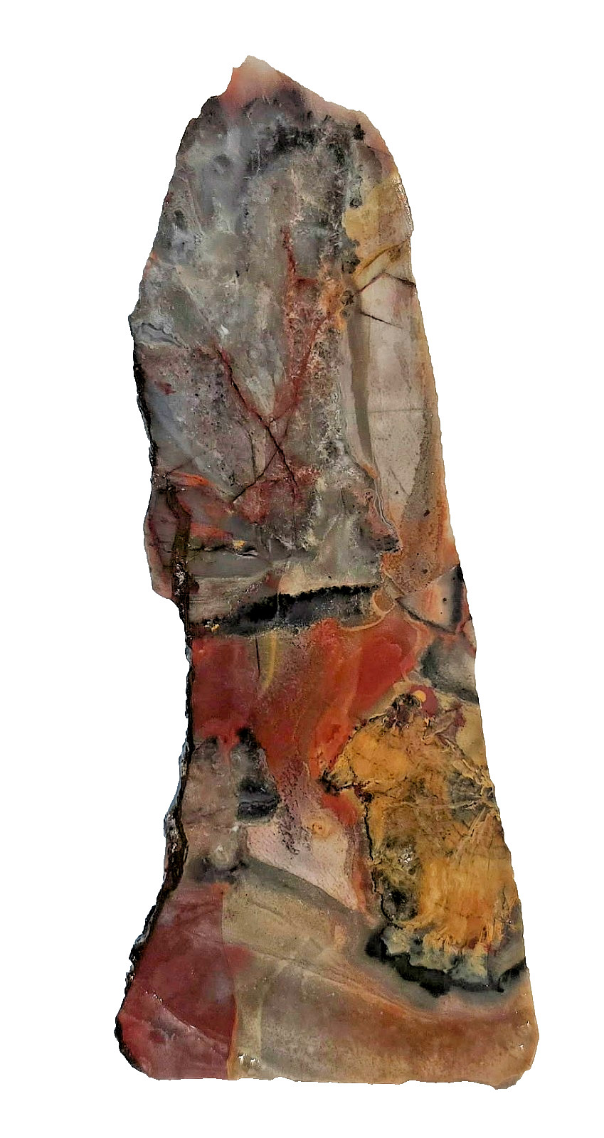 Sarape Jasper 52gm Lapidary Gem Cabbing Slab