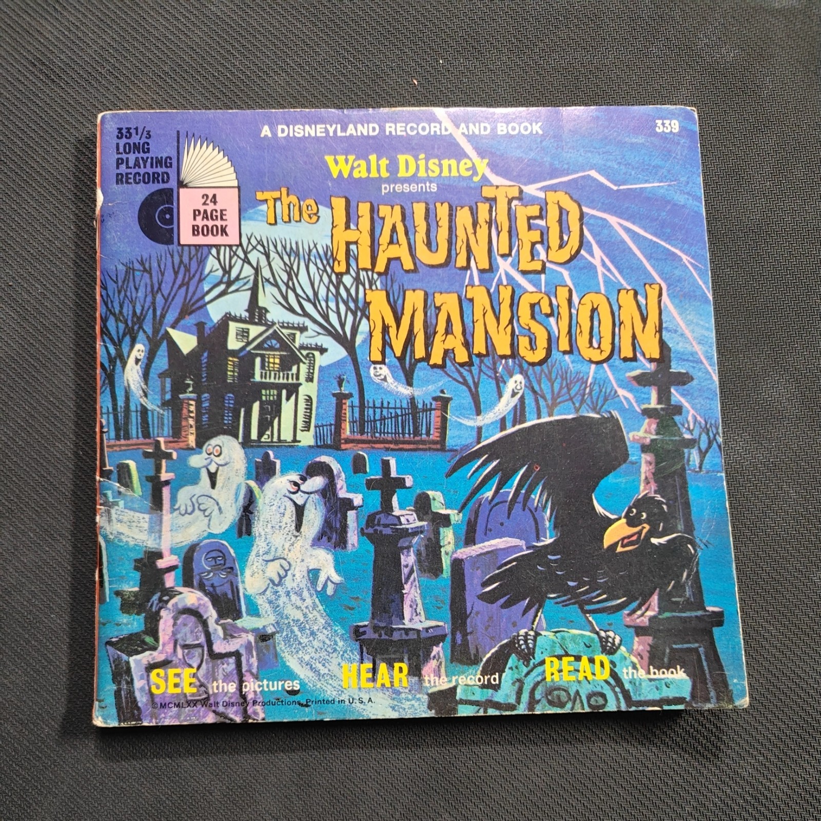 Walt Disney Presents The Haunted Mansion 1970 Disneyland 7\