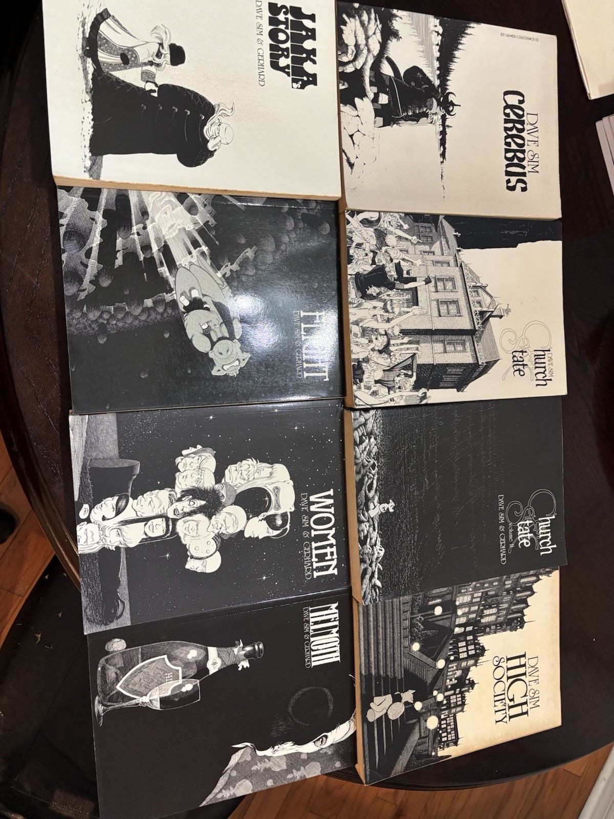 Cerebus (eight volume) Comic Book Compilation Set