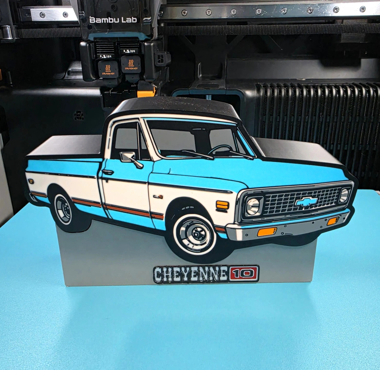 1972 chevrolet Cheyenne C-10 Shortbed light box can Change Colors If You Message