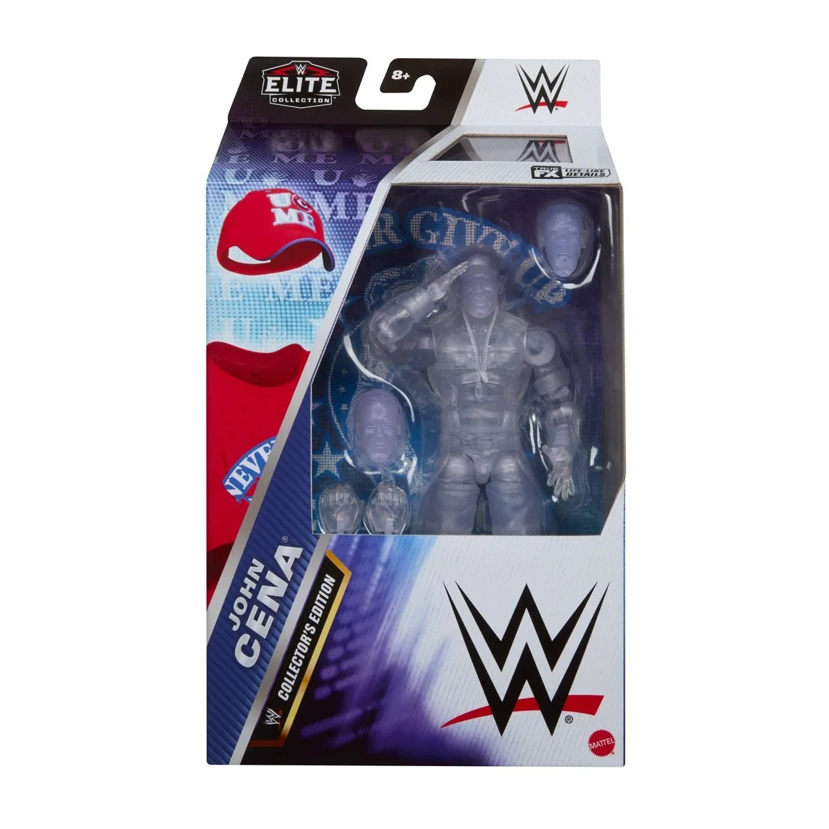 WWE Elite Collection Transparent John Cena Collector's Edition Action Figure Exc