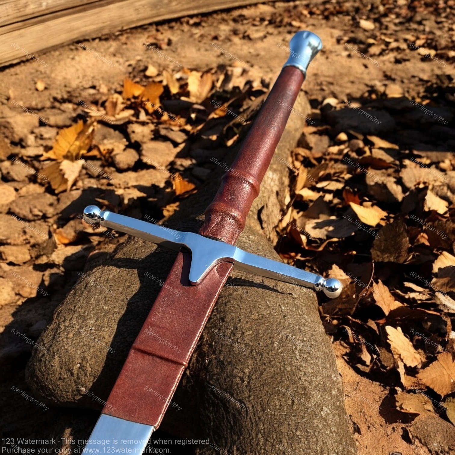 William Wallace Brave Heart Sword Claymore Hero Polished Steel Cosplay Edition