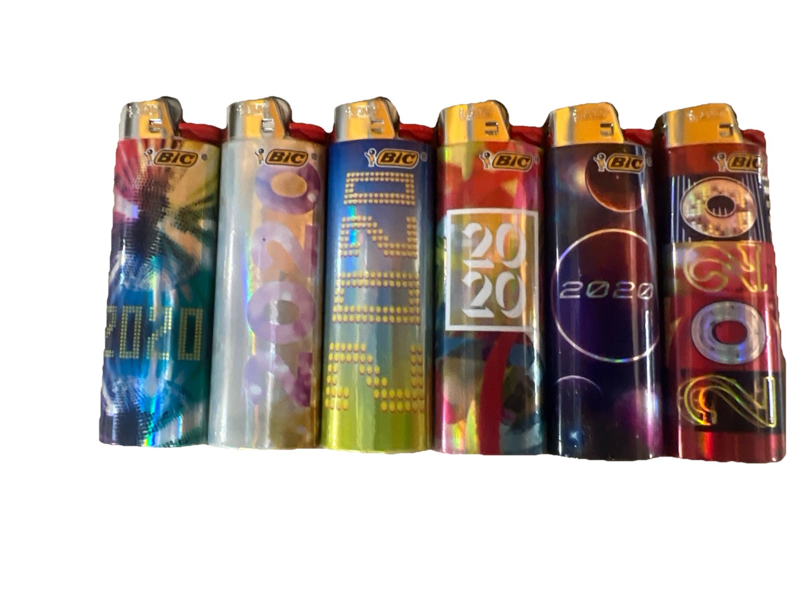 Rare Collectible Very Limited Release 2020 Bic Lighters 6 pack