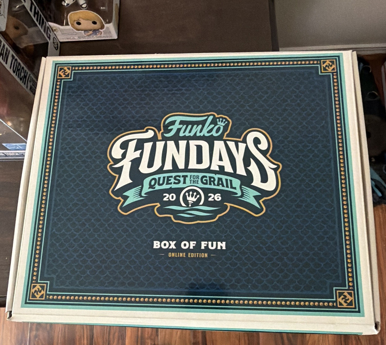 Funko Fundays 2026 Quest for the Grail Box of Fun 4-Pack Boxed Unopened