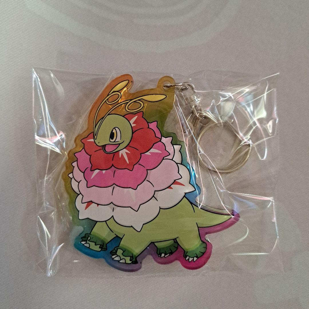 Mega Meganium Acrylic Keychain Collection Mega Evolution Pokemon Center Japan