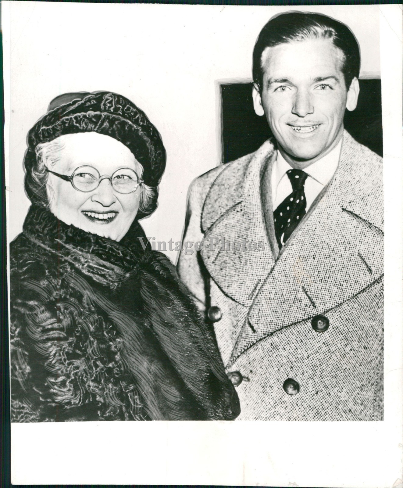1938 Douglas Fairbanks Jr Ny Jack Lazy Man Wife Film Historic Vintage Photo 7x7