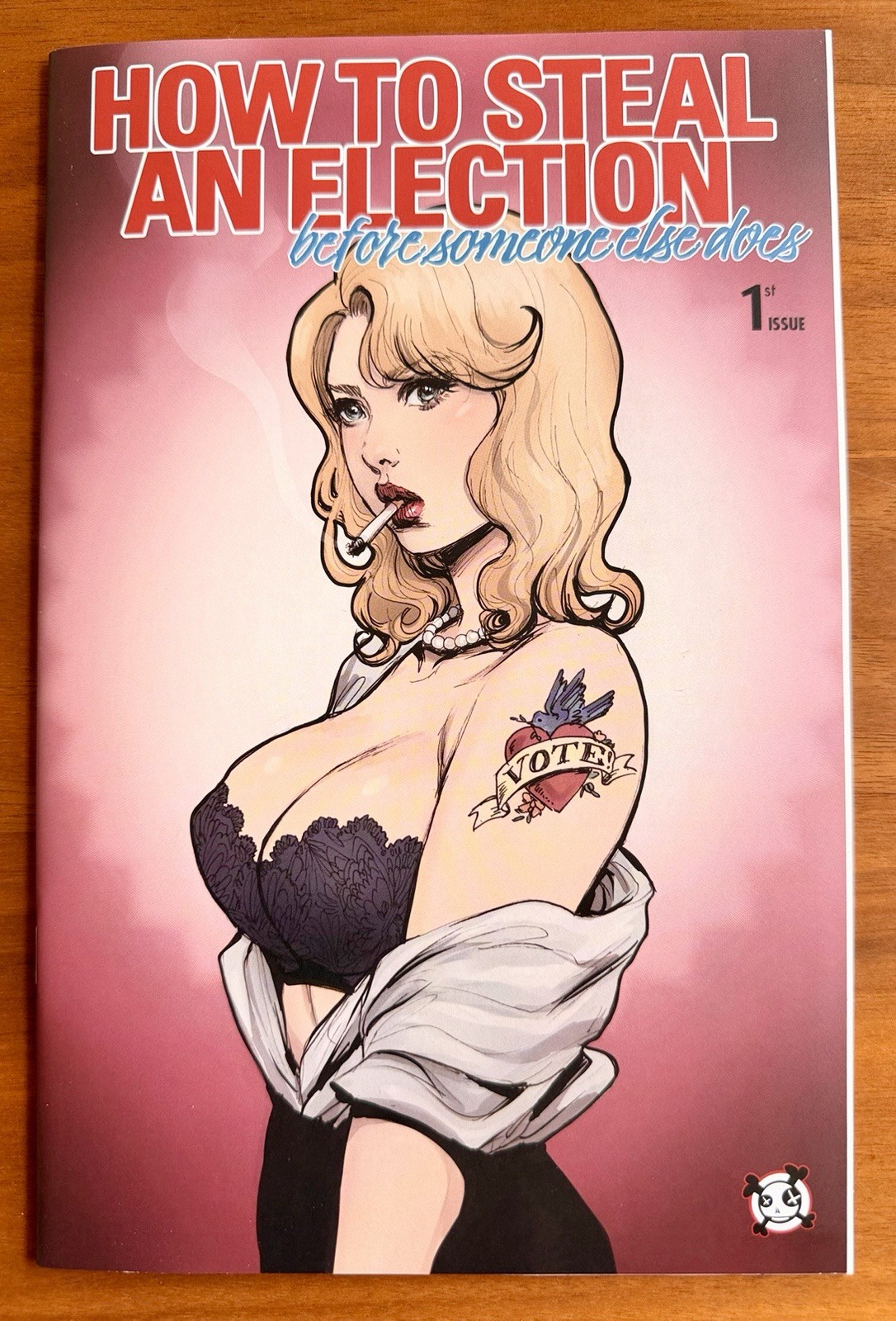 How To Steal An Election #1 Cover C Darnell ratio Variant NM 9.4.  b5