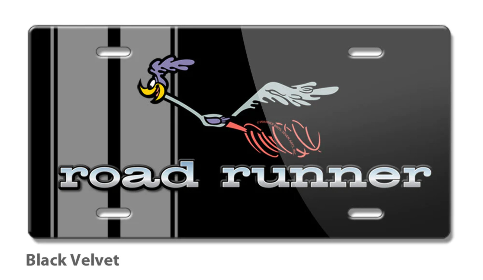 1968 - 1974 Plymouth Road Runner Emblem Novelty License Plate - 16 colors