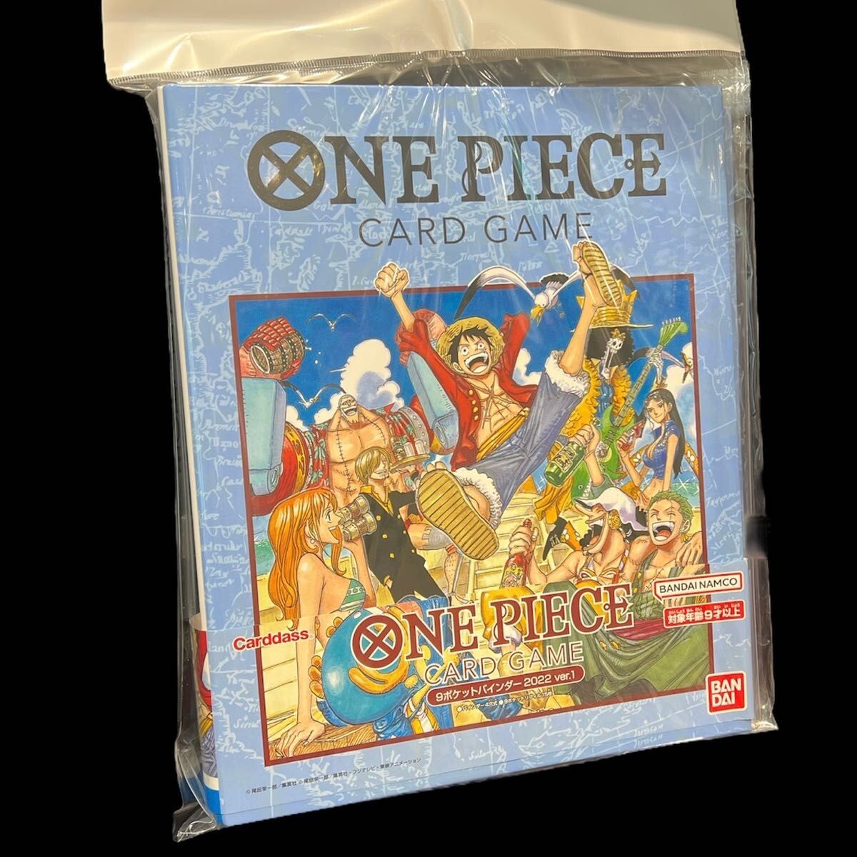 New BANDAI ONE PIECE Card Game 9 Pocket Binder 2022 Ver.1 fro Japan