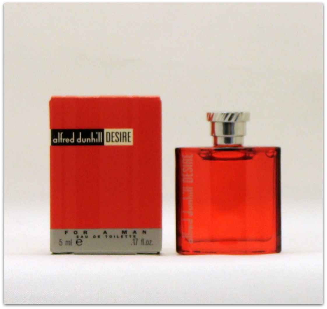 Alfred Dunhill Desire Men\'s Eau de Toilette 5 ml. 0.17 fl.oz. miniperfume new 