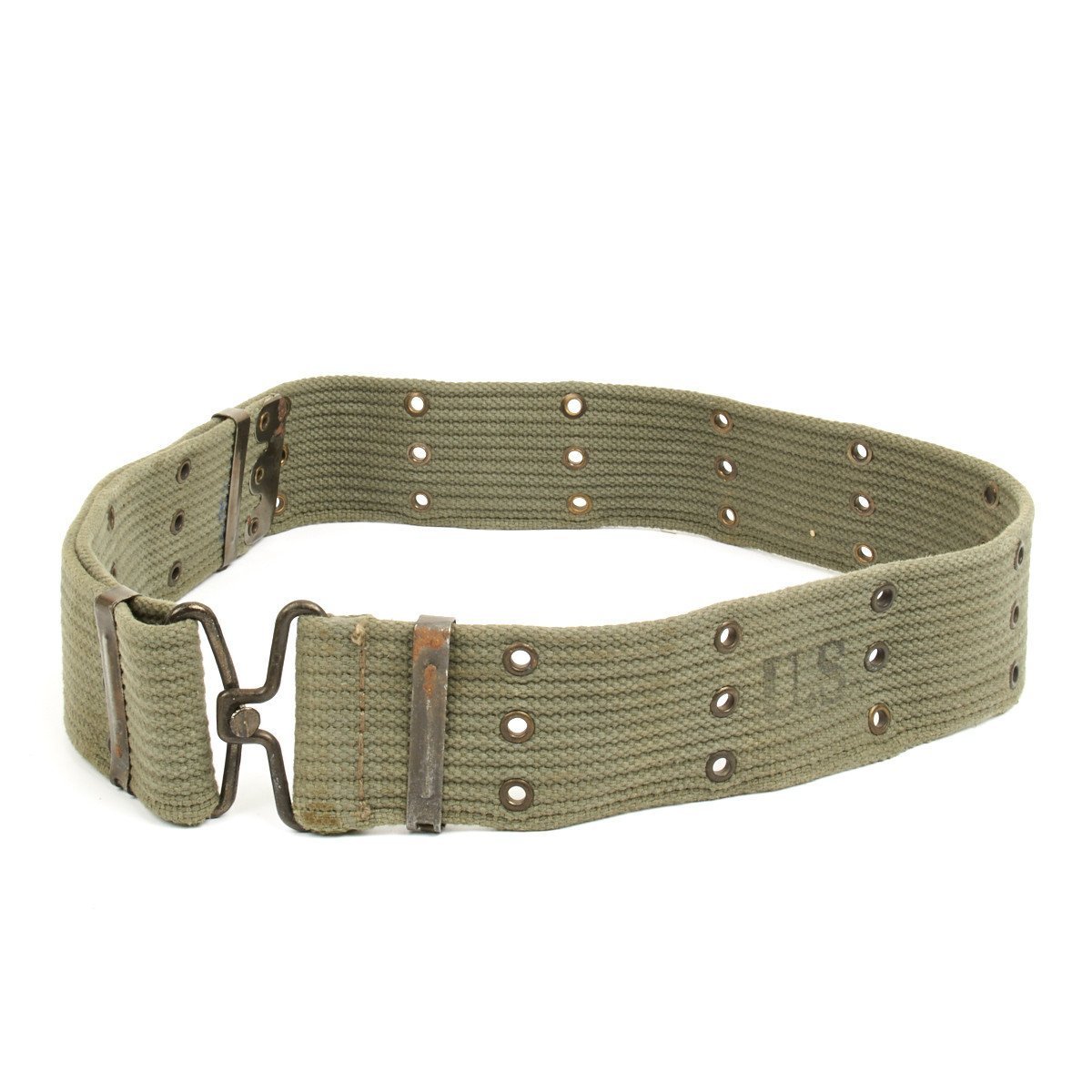 Original Greek Army Issue U.S. Style M1956 Individual Equipment Pistol Belt
