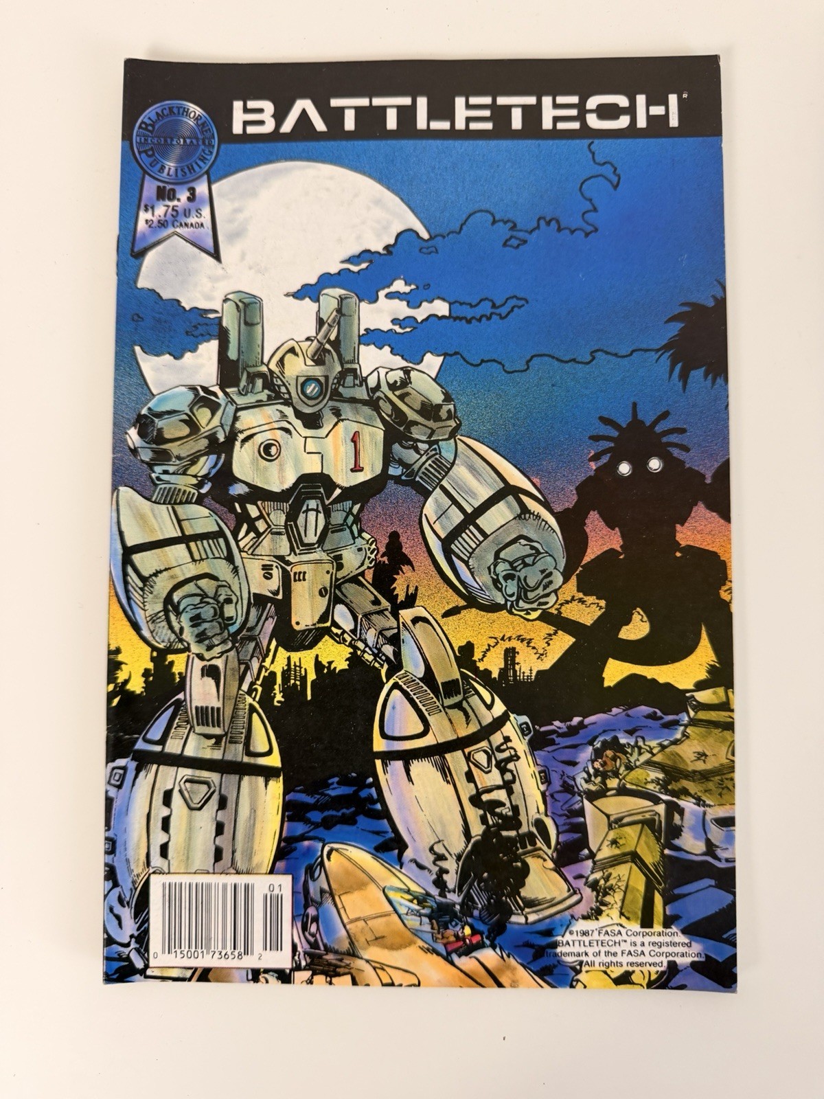BattleTech #3 (Blackthorne Publishing April 1988)