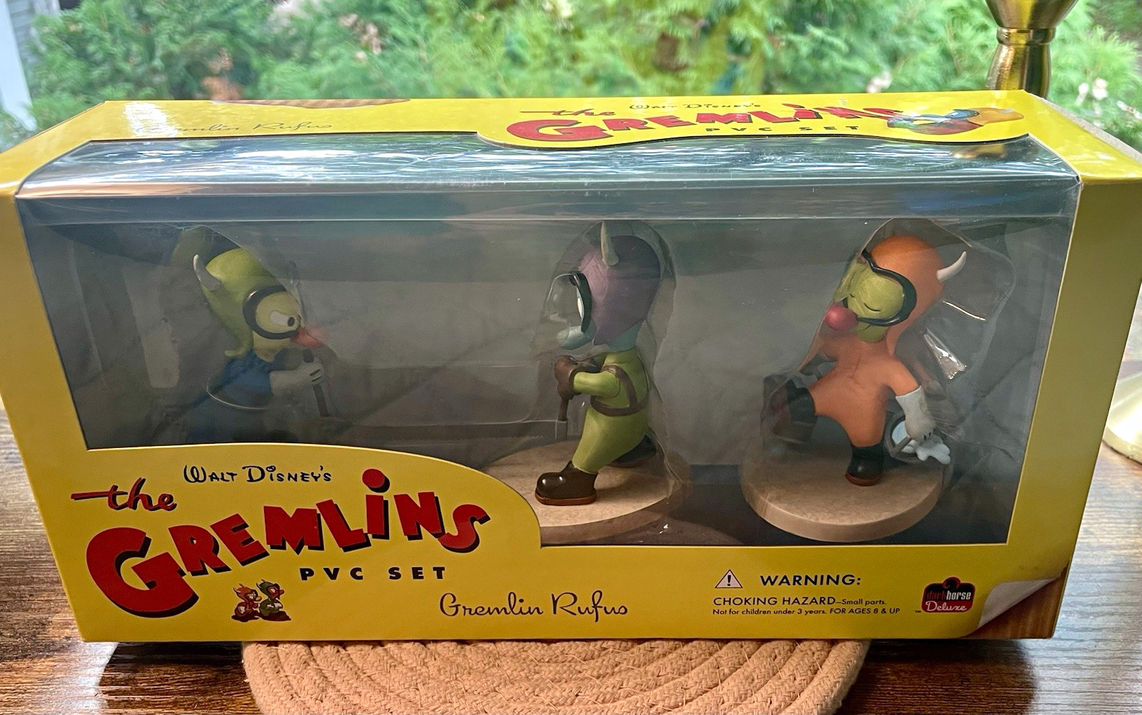 Dark Horse Deluxe Walt Disney's The Gremlins PVC Boxed Set 3pc Gremlin Rufus