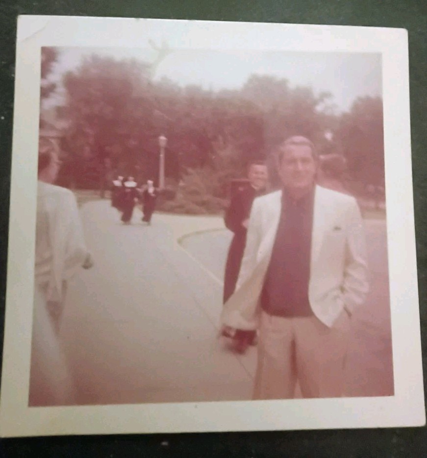 Candid Paul Newman Photo Italy Actor Movie Star Circa 1970s