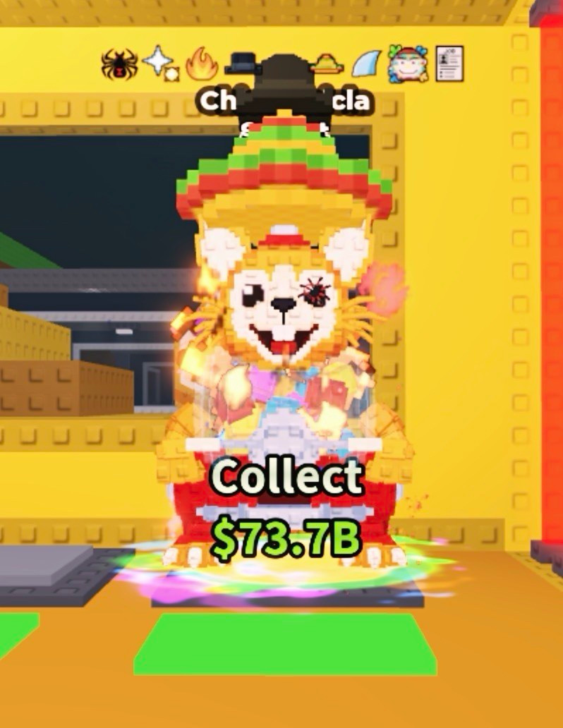 Steal a Brainrot Chichi Chicle 1.6B base 9 traits (GOOD MONEY MAKER)