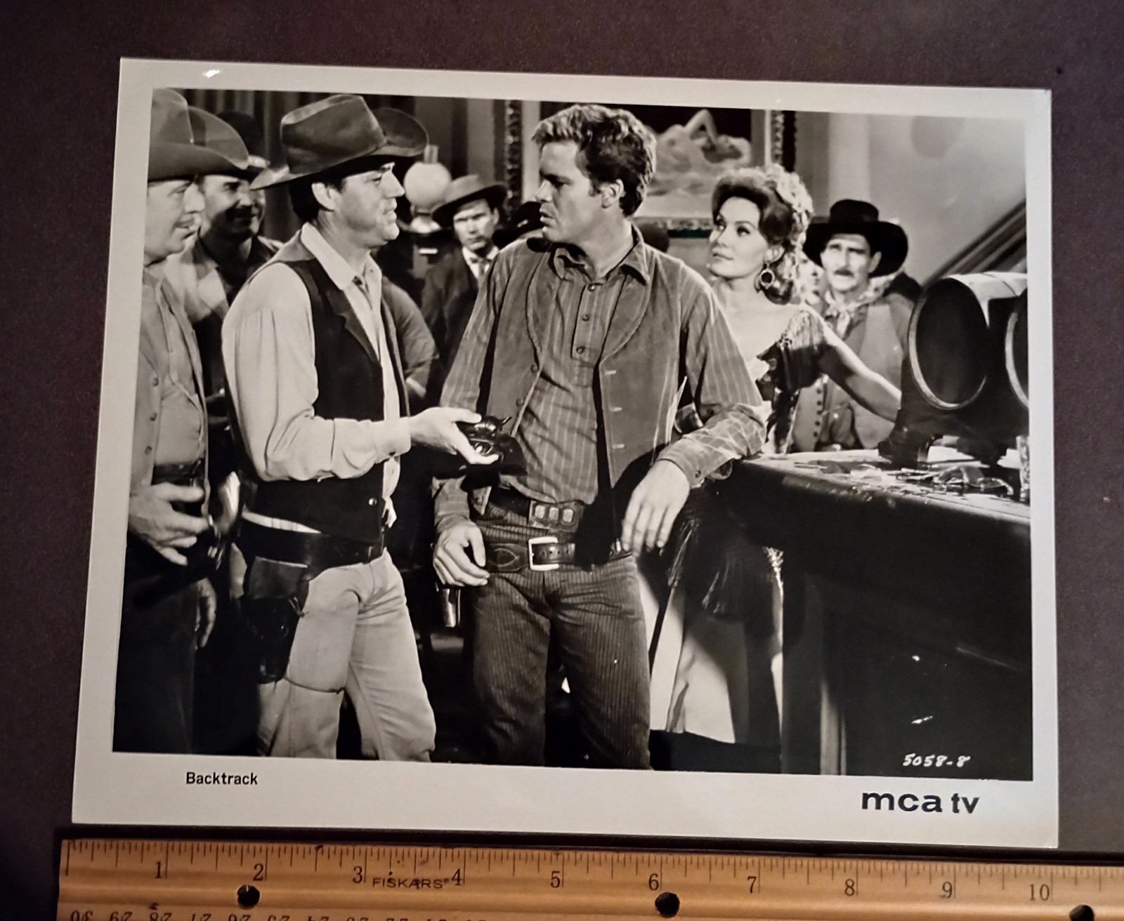 1969 Backtrack Western Movie Doug McClure 8 X 10 Press Photo Glossy Vintage 