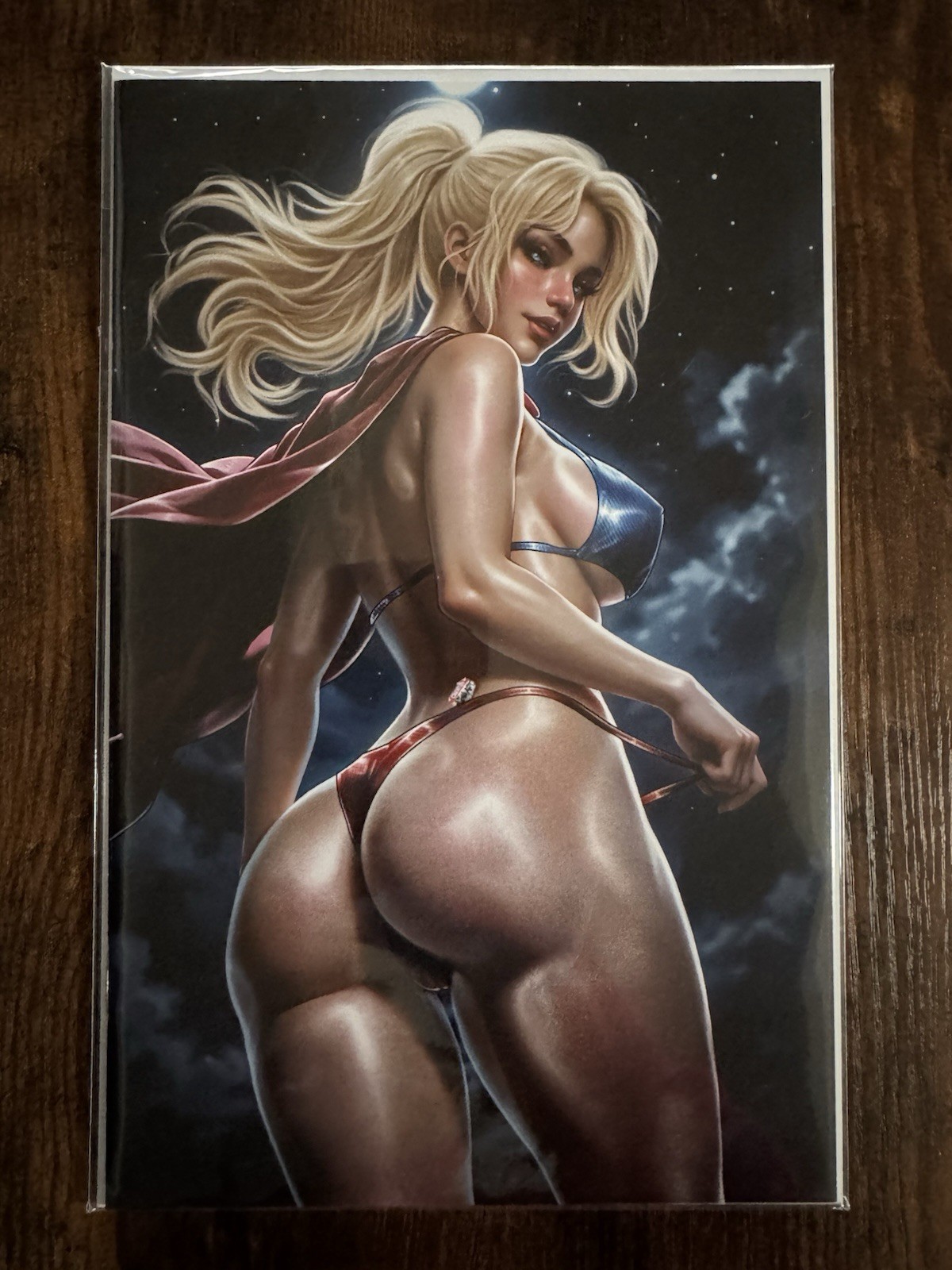 Supergirl The Garden Of Masks Art Gallery Soto Studios Virgin Lingerie Exclusive