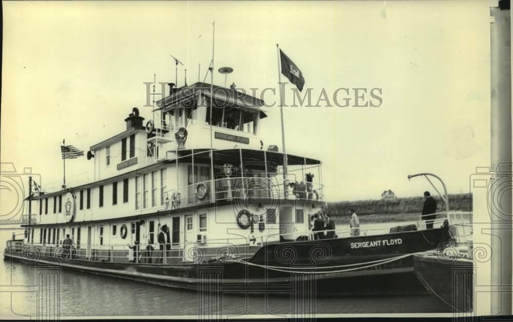 1975 Press Photo 1932 vintage river tug refurbished for Bicentennial, Memphis