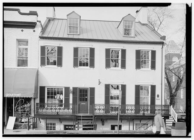 Photo:Washington DC Sims House 1988 M Street Northwest Front Fa�ade HABS