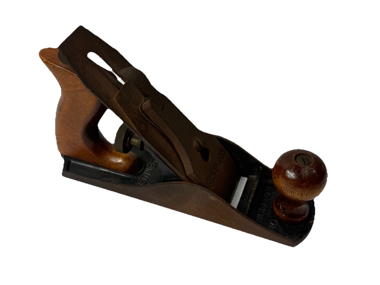 Vintage Shelton No. 9, Smooth Bottom Wood Workers Plane, Very Nice, Made in USA
