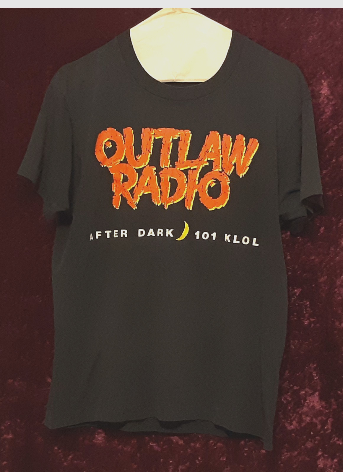 VTG 1990 101 KLOL Houston Outlaw Radio Masked Ball T-Shirt - London Quireboys