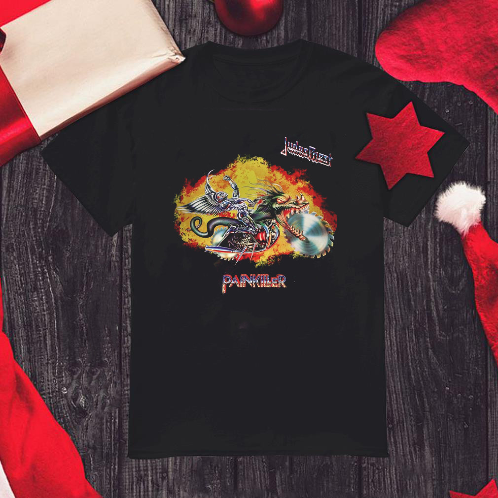 Judas Priest Painkiller shape blue Gift family S-234XL shirt