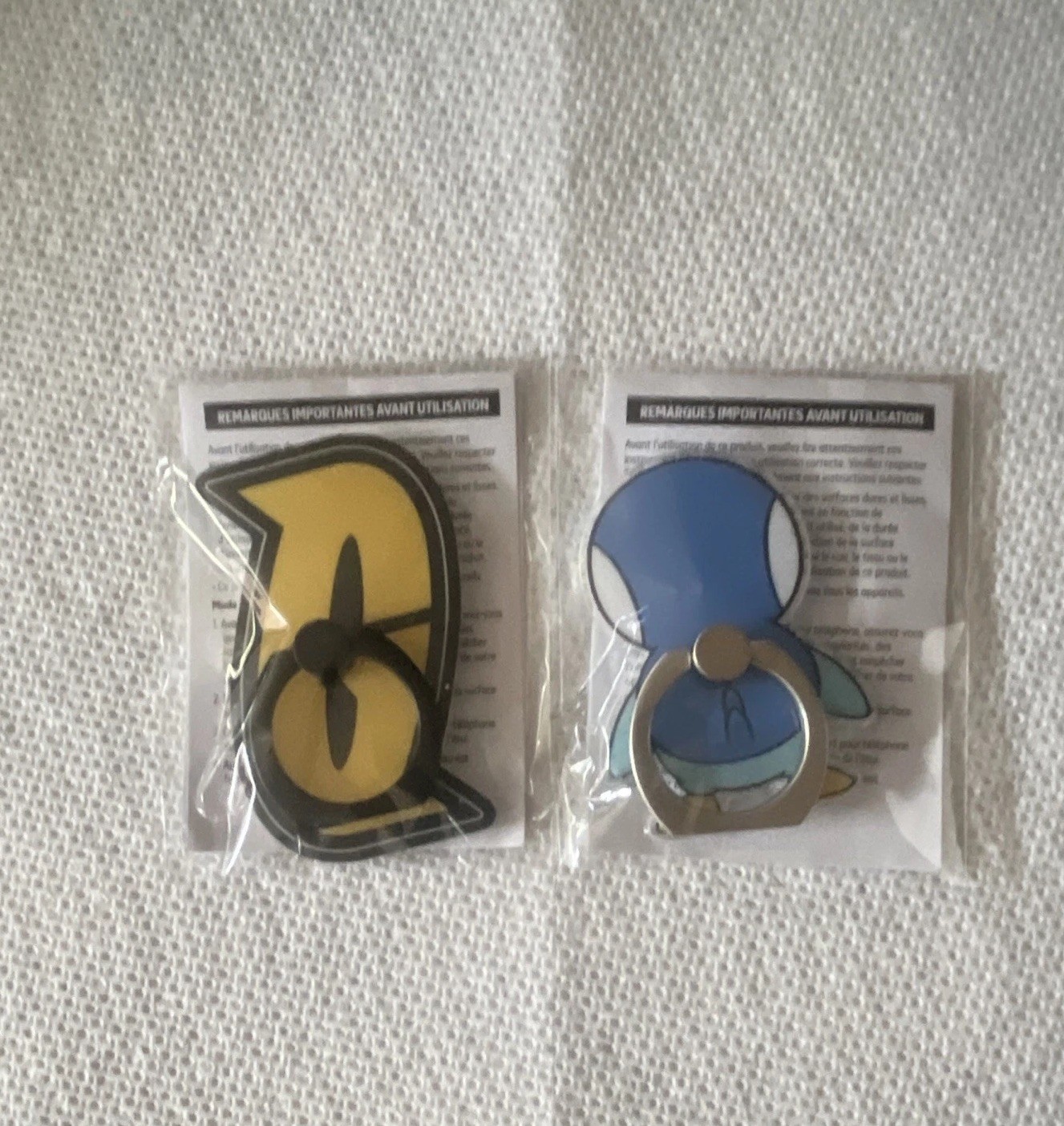 NEW Pokemon Team Galactic & Piplup Phone Ring/ Holders