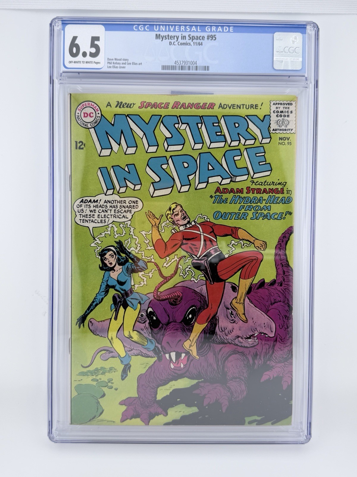 Mystery in Space #96 CGC 6.5 DC 1964 Adam Strange Silver Age