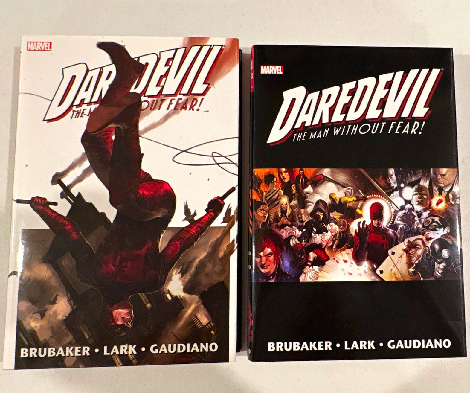 Marvel Daredevil Omnibus HC Vol 1-2 (2017) Brubaker Lark. 2nd edition, 1st Print