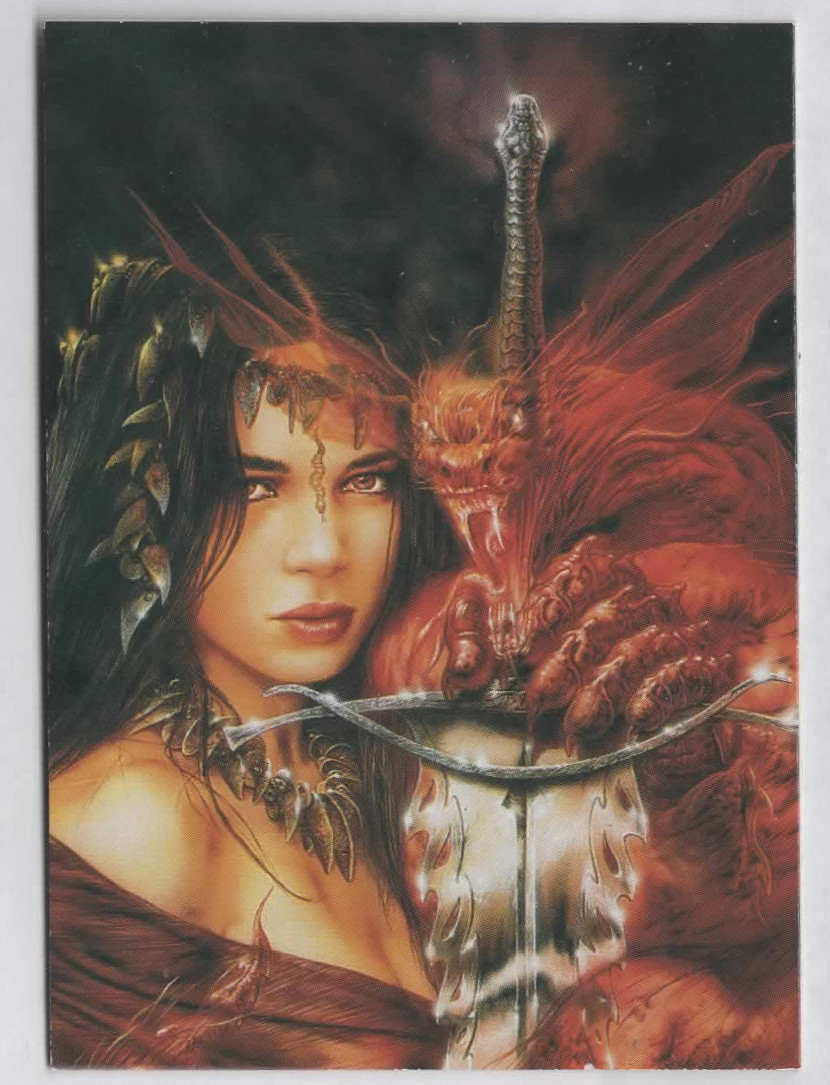 Royo Secret Desires 1996 Promo Trading Card Luis Royo NEW/NOT USED/UNCIRCULATED