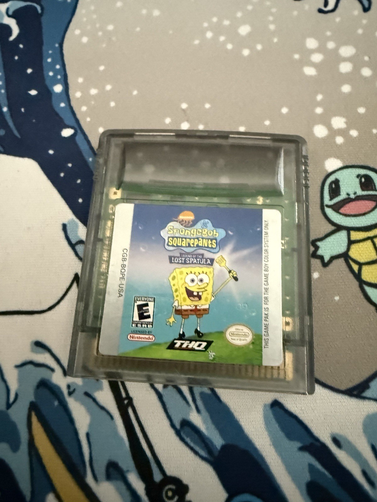 SpongeBob SquarePants: Legend of the Lost Spatula Nintendo Game Boy Color 