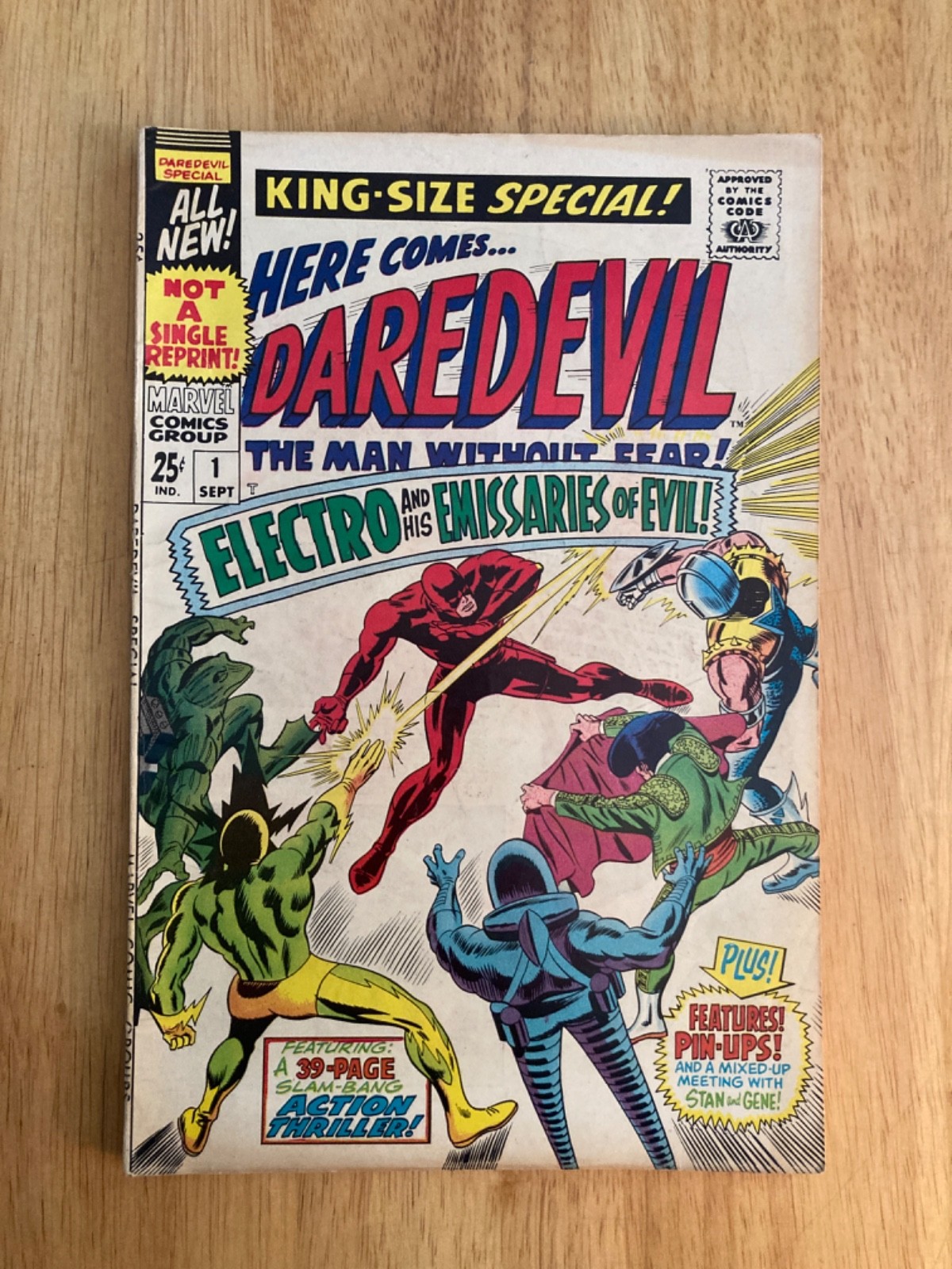 DAREDEVIL King-Size Special #1 (1967) FN++ to FN/VF