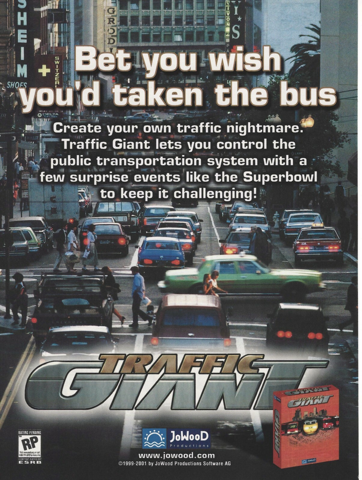 Traffic Giant Print Ad/Poster Art PC Small Box (B)