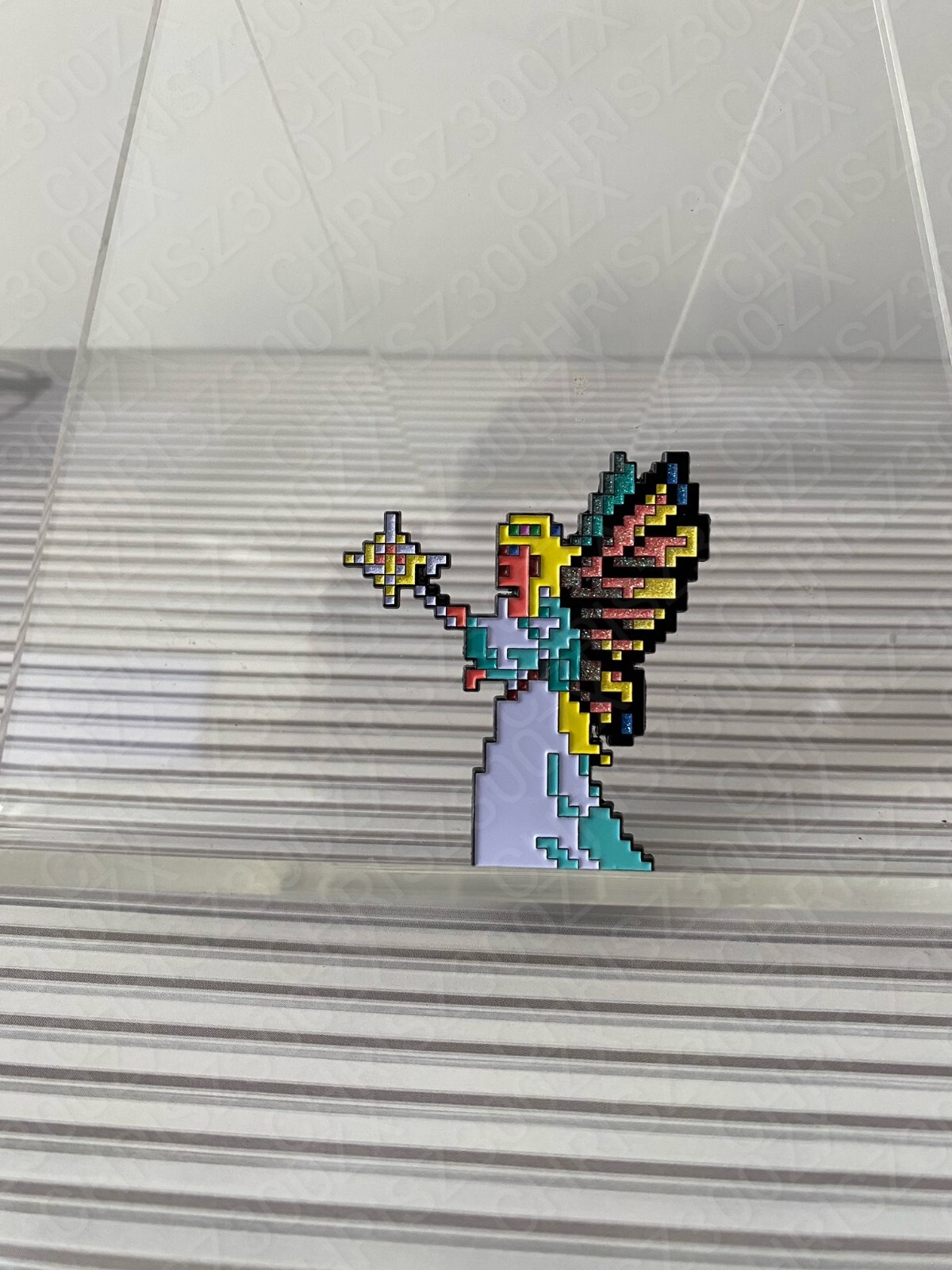 Sierra Online King's Quest IV 4 Good Fairy Genesta Glitter Enamel Pin Figure KQ4