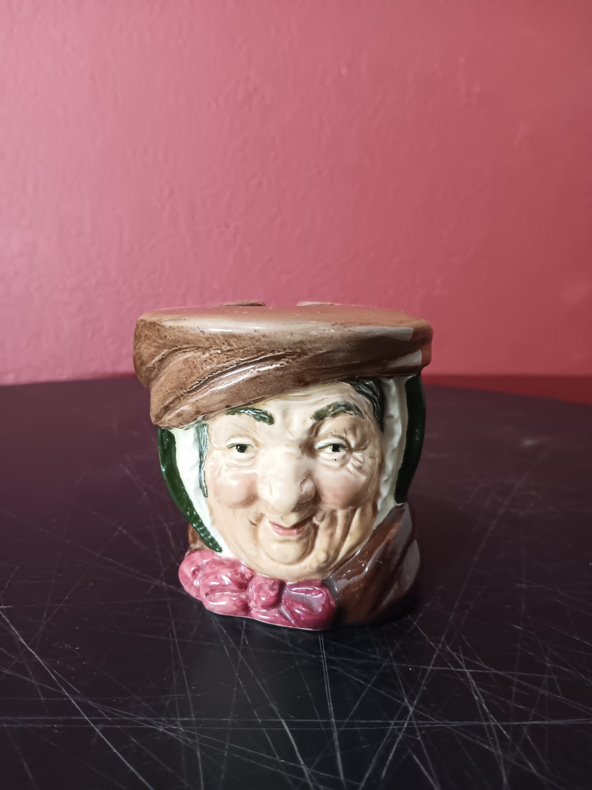 Vintage Royal Doulton Sairey Gamp Ashtray #8289 Hand-Painted Ceramic England