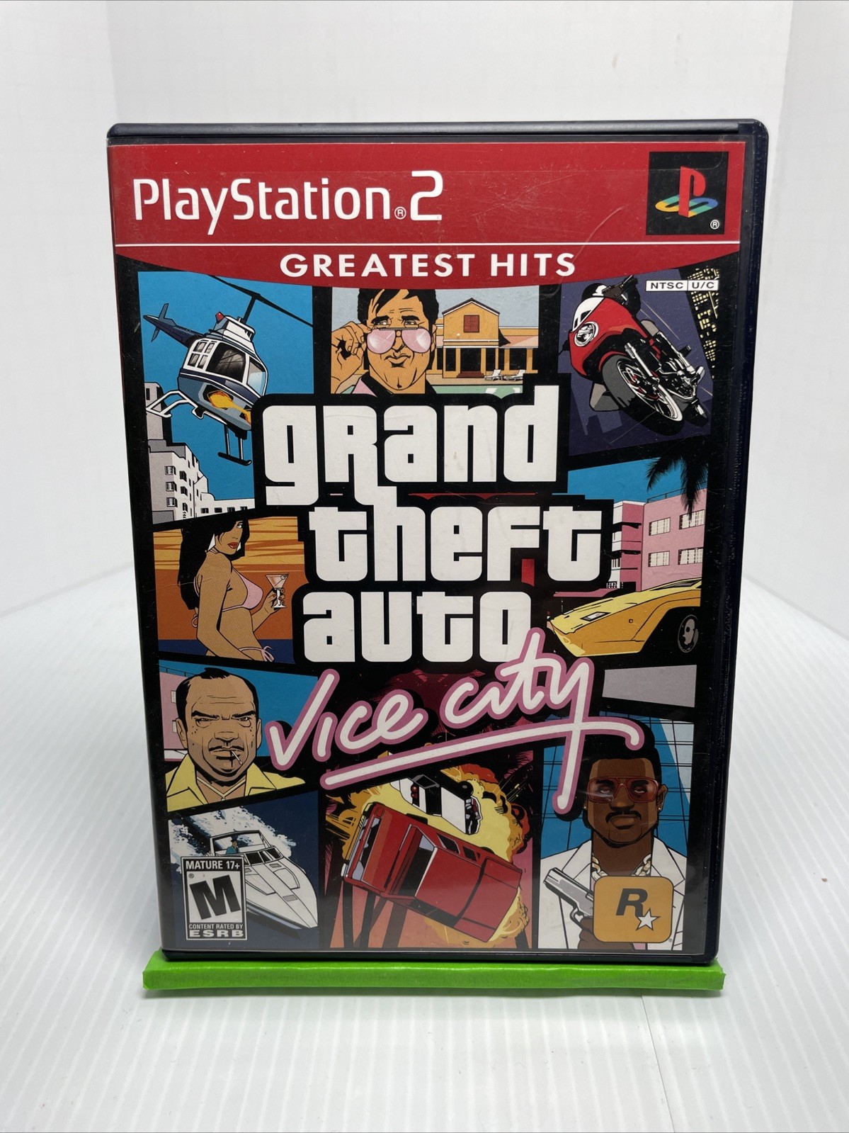 Grand Theft Auto Vice City  PS2 CIB W/ Poster + Manual - PlayStation 2