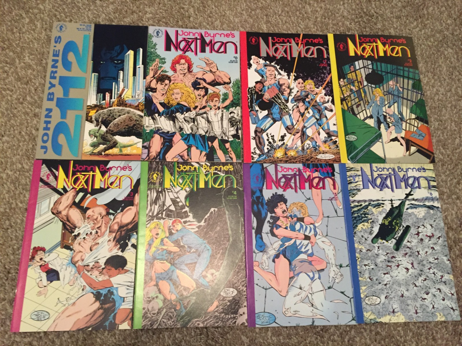 Next Men Complete John Byrne Lot