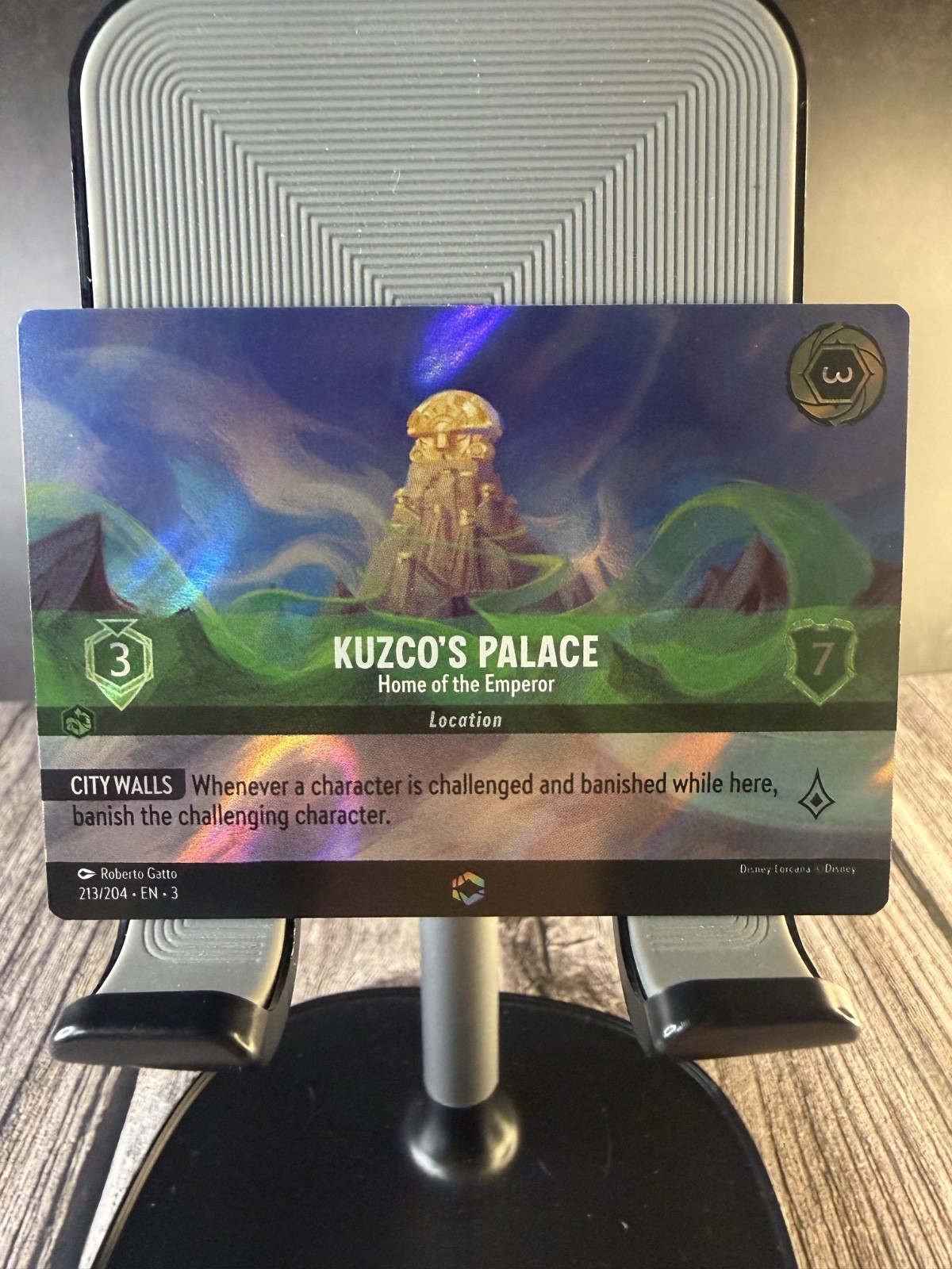 Kuzco\'s Palace Lorcana Into The Inklands Workshop Enchanted- Emperor\'s New Grove